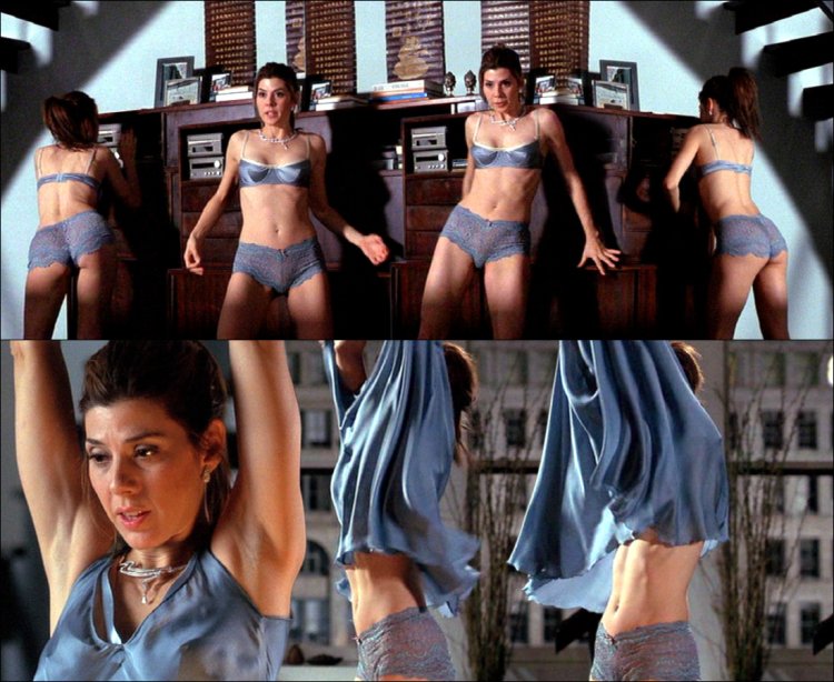 Marisa Tomei in a swimsuit