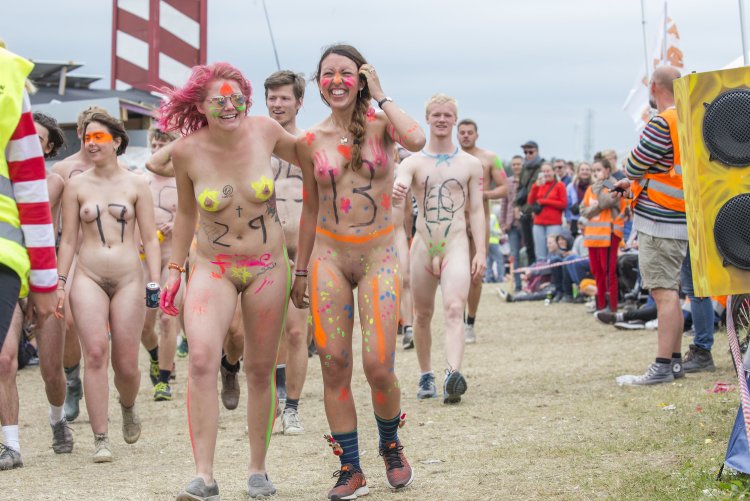 The festival of colors is naked