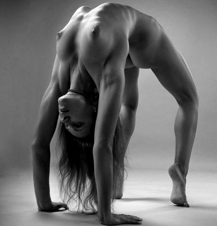 Naked women gymnasts