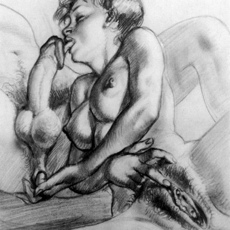 Pornographic sketches are small