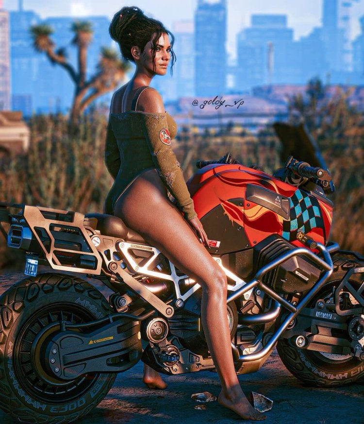 Judy from Cyberpunk 2077