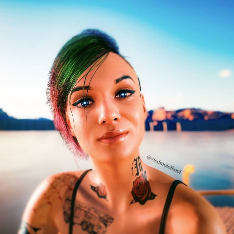 Judy Alvarez Cyberpank actress