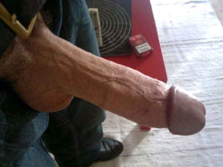 Huge dick from pants