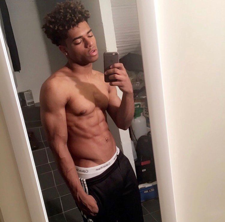 Beautiful pumped up guys mulatto