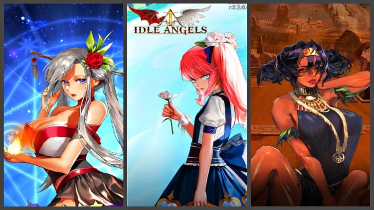 IDLE ANGELS characters