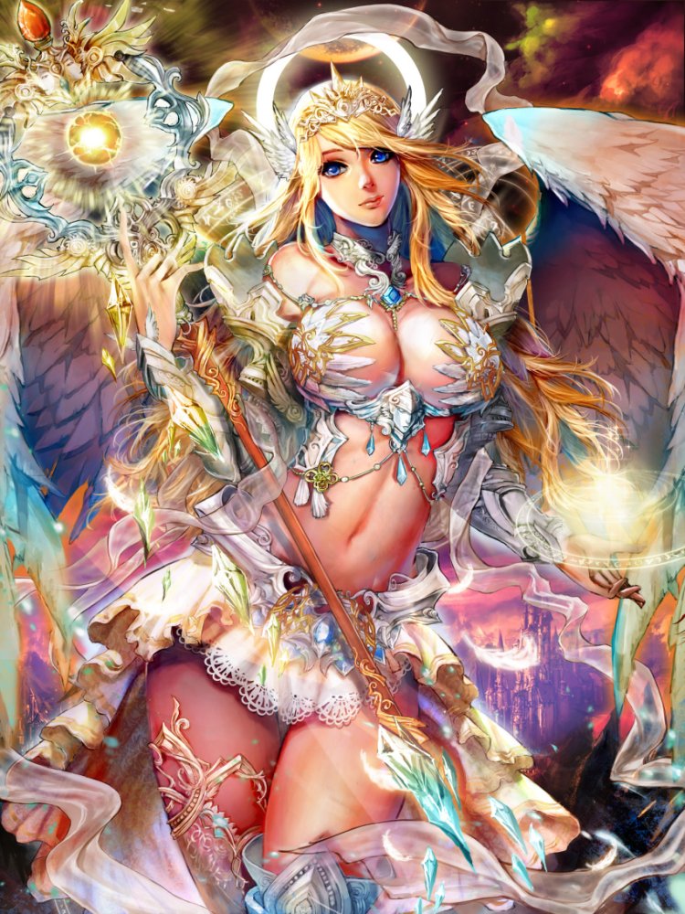 Busty girls from fantasy