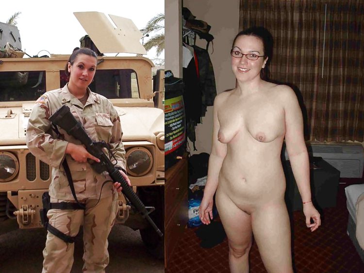 Naked Americans in the army