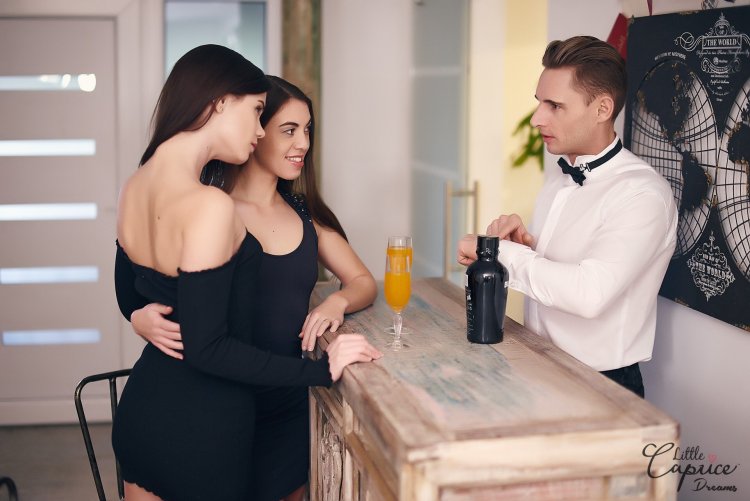 Marcello Bravo and Little Caprice