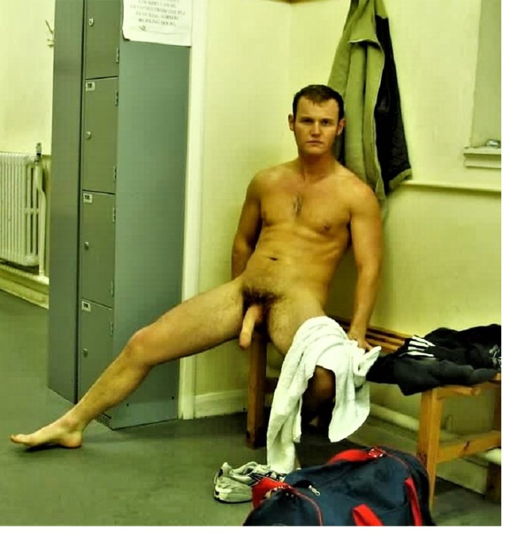 Men in the locker room Spy Cam