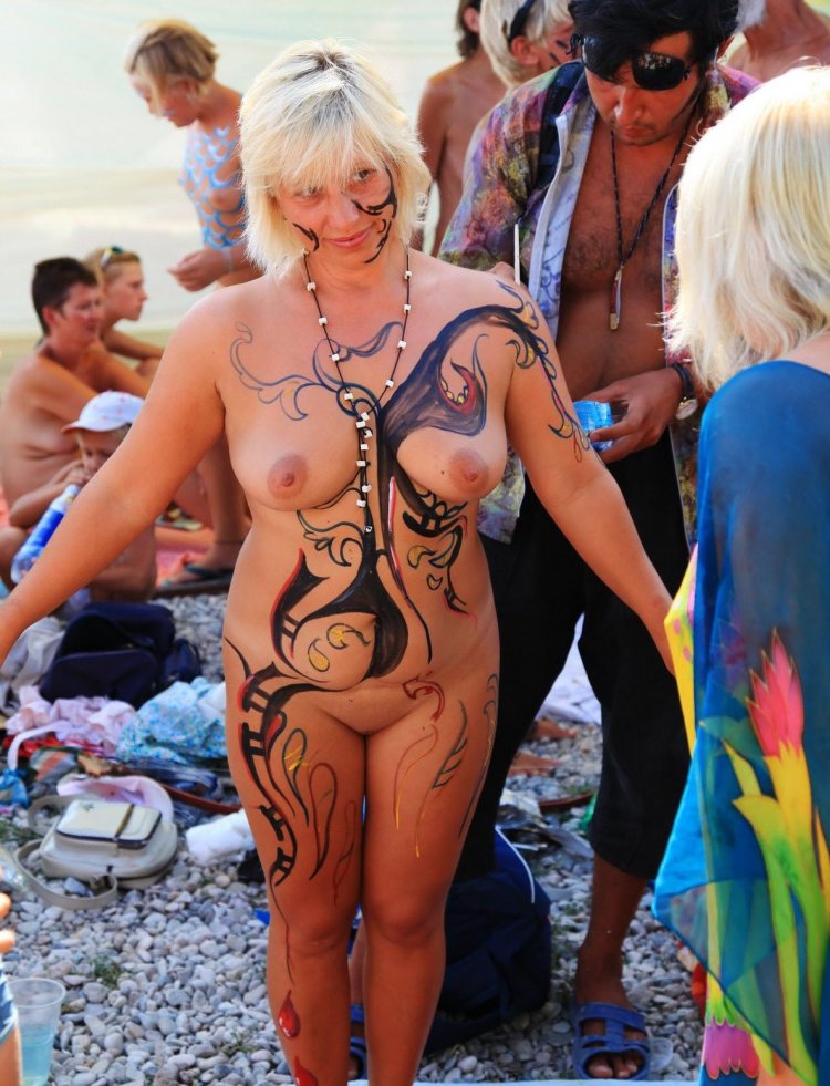 Koktebel Body Art Day Neptune