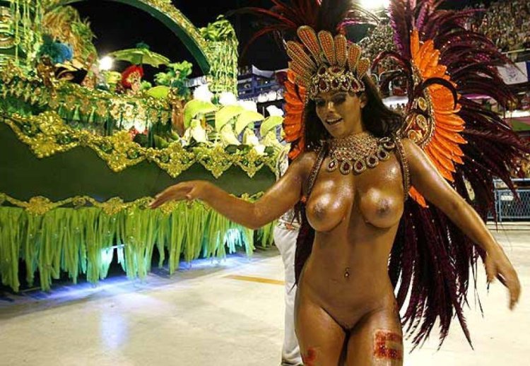 Naked carnival Brazil 1986