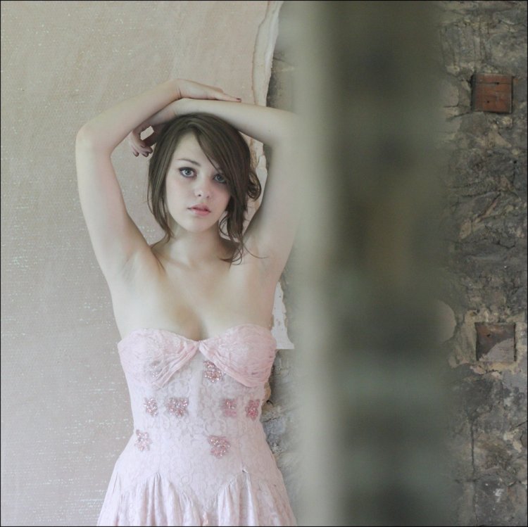 Imogen Dyer in the forest