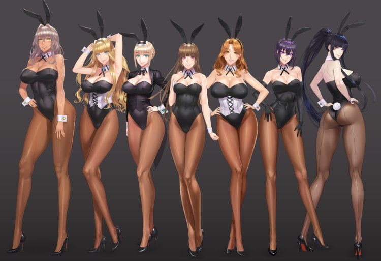 Anime Bunny Suit Damegane