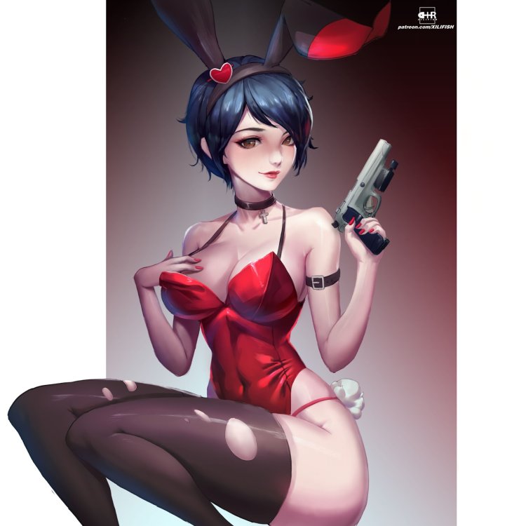 Figure Ada Wong Green Leaf Studio