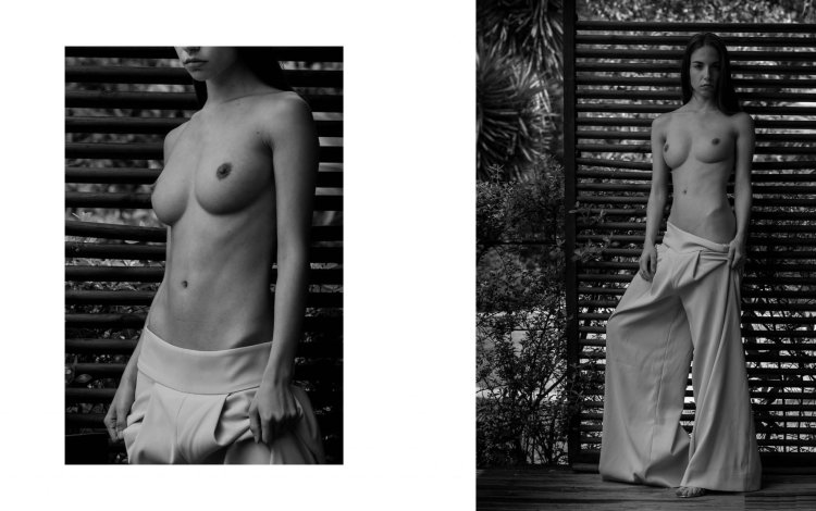 Erotic photos Rebecca Bagnol stockings