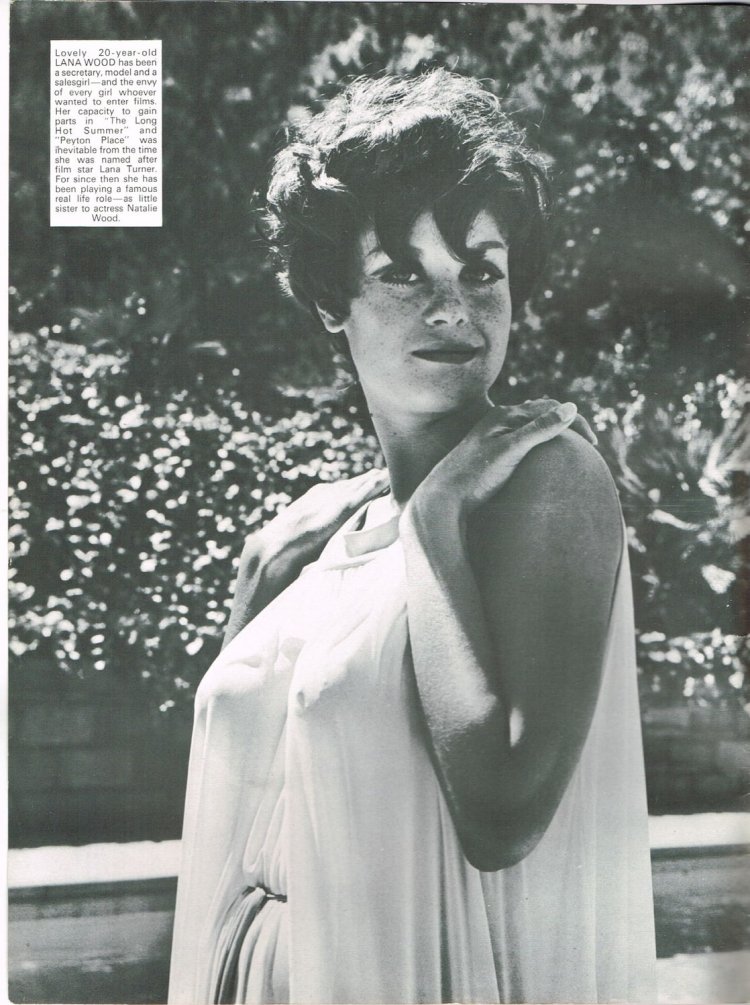 Actress Lana Wood