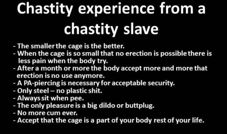 Road to Permanent Chastity