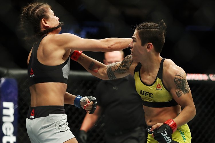 Jessica Andrade in a swimsuit