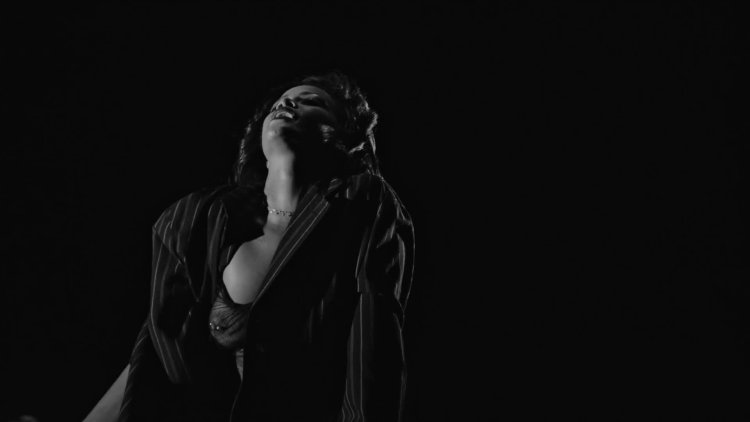 Rihanna Goes Toples for Mac