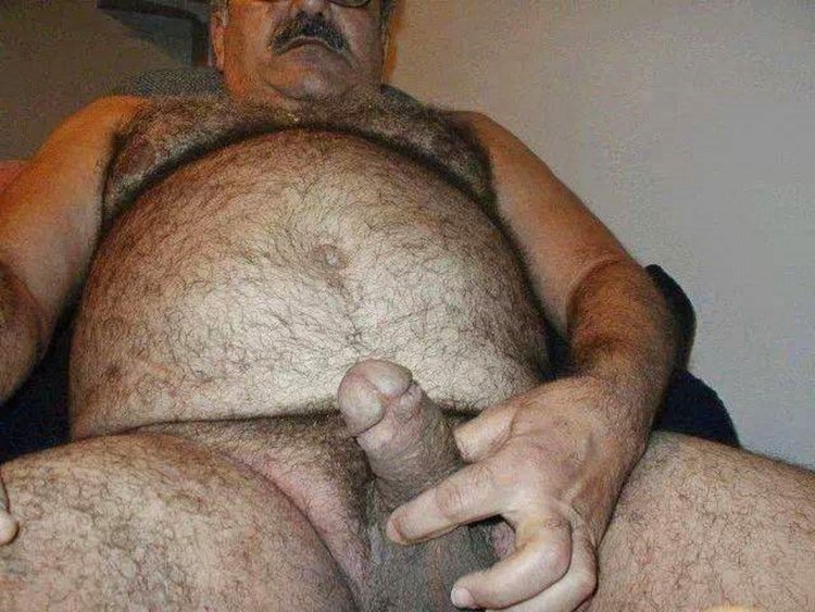 Hairy guys with huge members