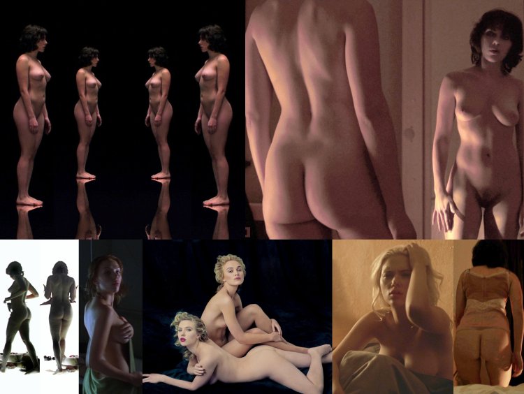 Naked Scarlett Johansson in the movie "Stay in my skin", 2014