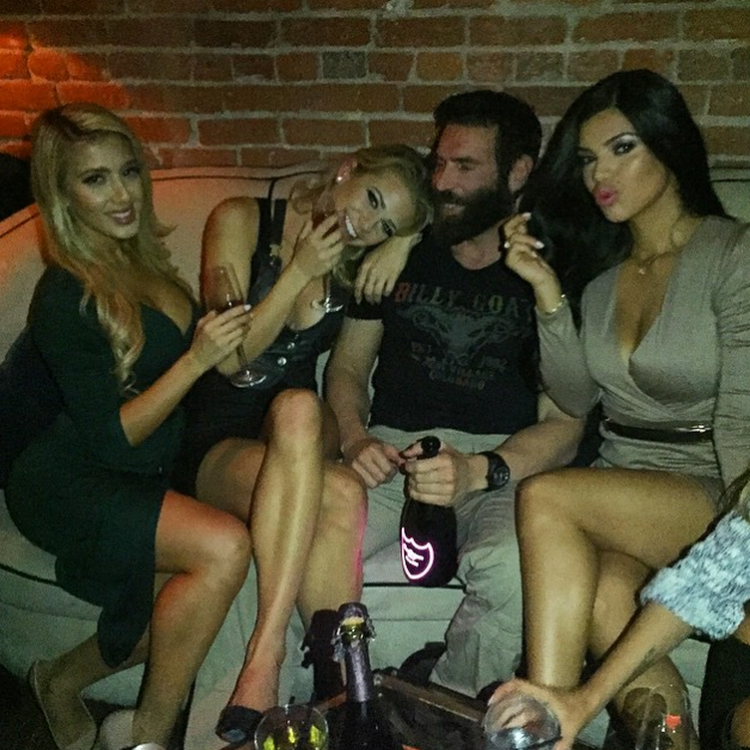 Dan Bilzerian and his girls