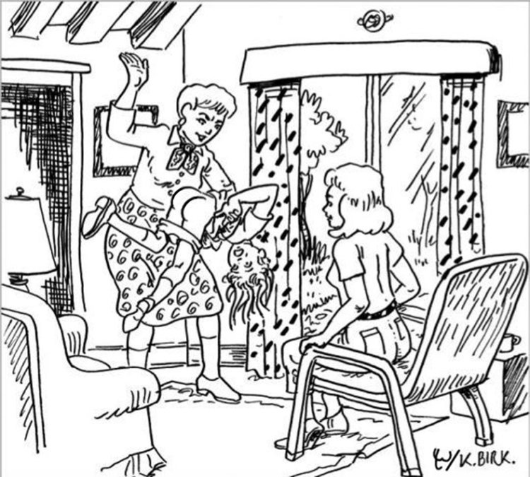 Lee Warner Spanking Art