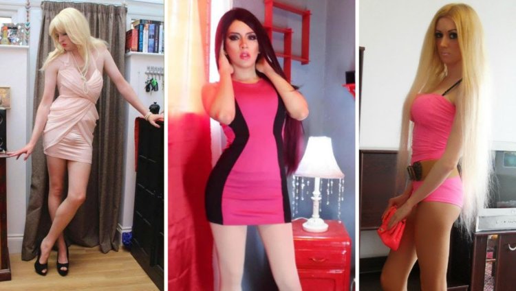 Silicone costumes for crossdressers