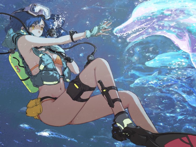 Anime about scuba divers