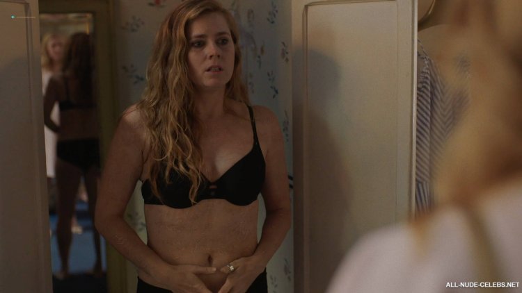 Amy Adams in the underwear fighter