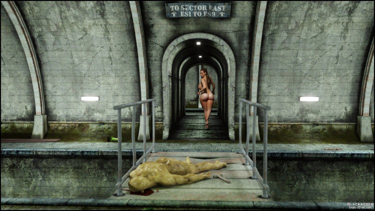 Blacadder Lara Croft 3d Sexy