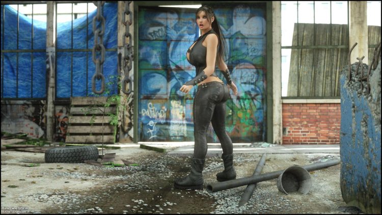 Blacadder Lara Croft 3d Goblina