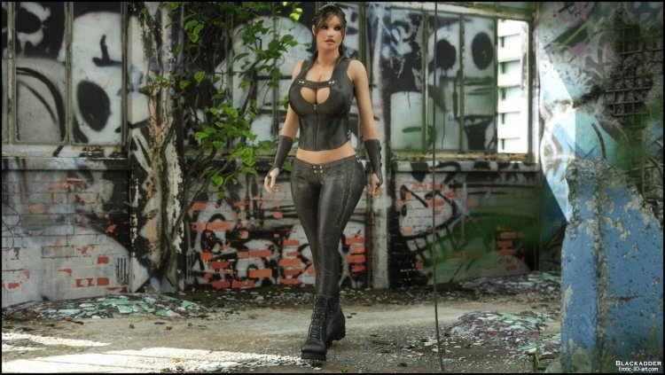 Blackadder comic book Below The City 4