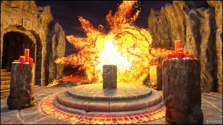 Lara Croft 3DX and Goblins