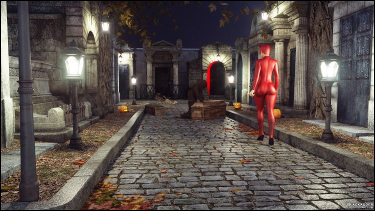 Blacadder 3D Miriam Goblin