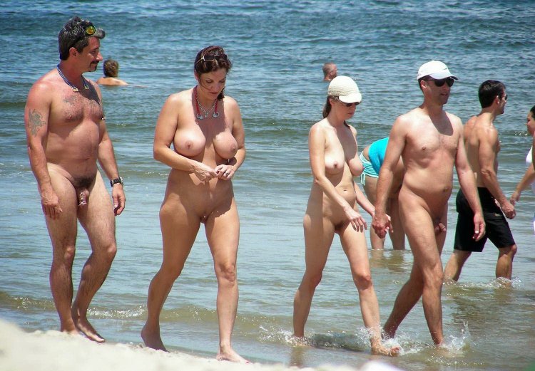 Naked nudists of Croatia