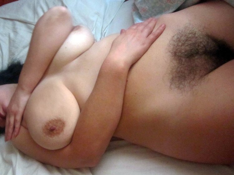 Naked sissy hairy female