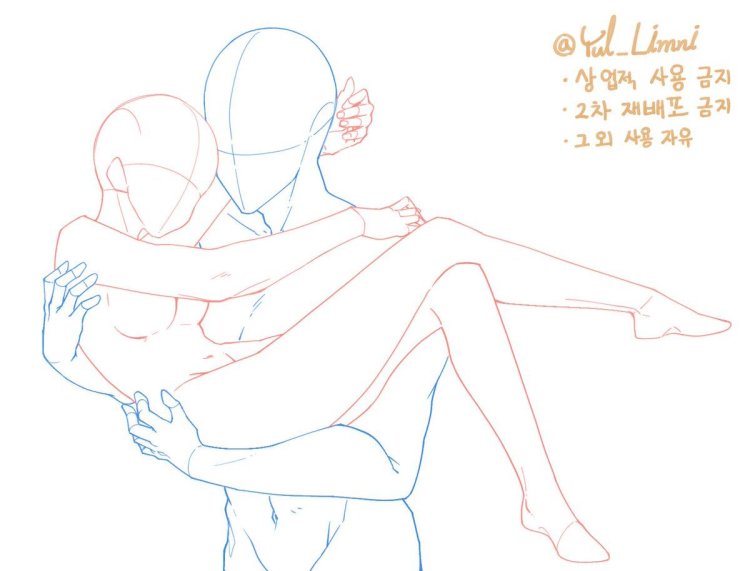 Sketch people hug