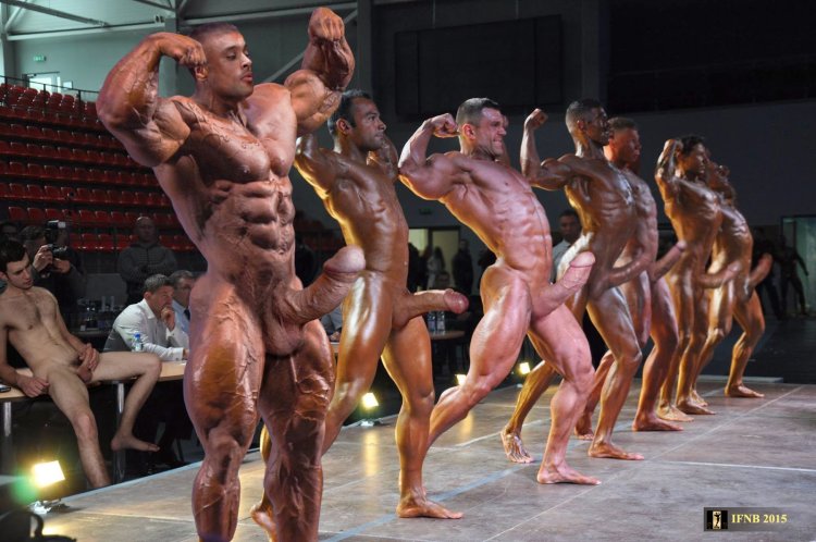 The guy undressed on stage