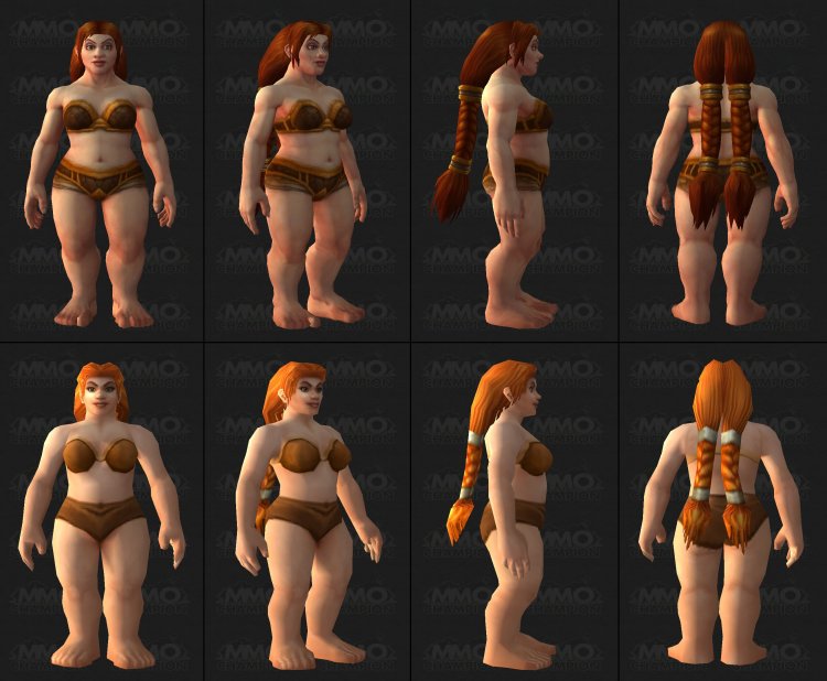 The dwarf women are beautiful