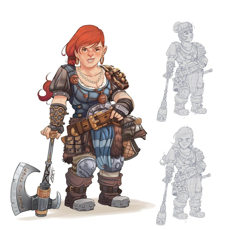 Dvorf woman Varcraft