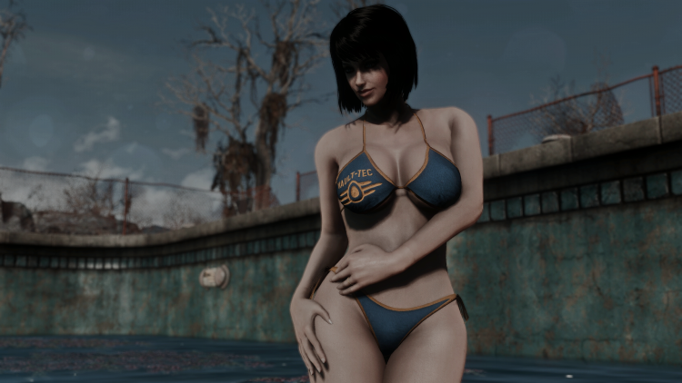 Vika Odintsova in the bath