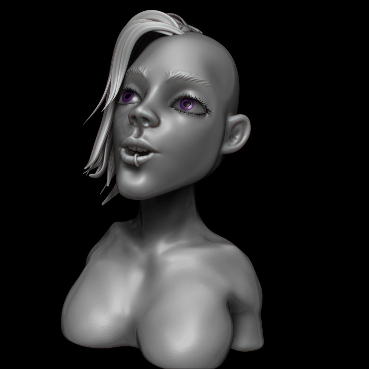 Yuno Gasai cosplay in underwear