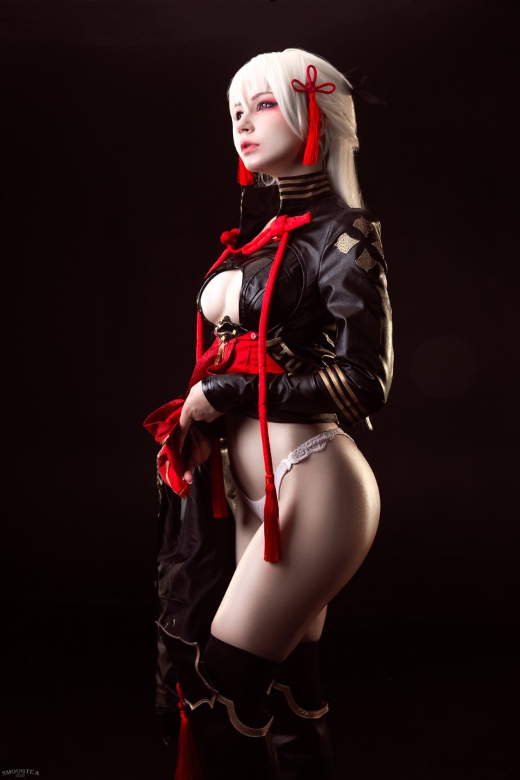 Custom streamer cosplay Zero Two