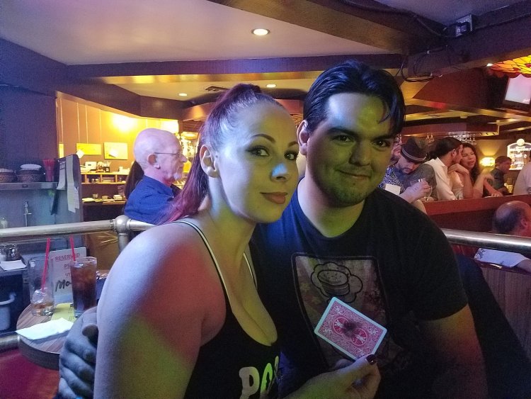 Jianna Michaels with fans