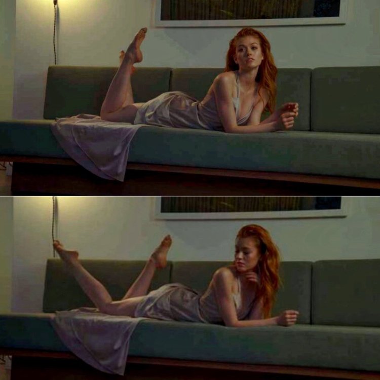 Katherine McNamara is naked