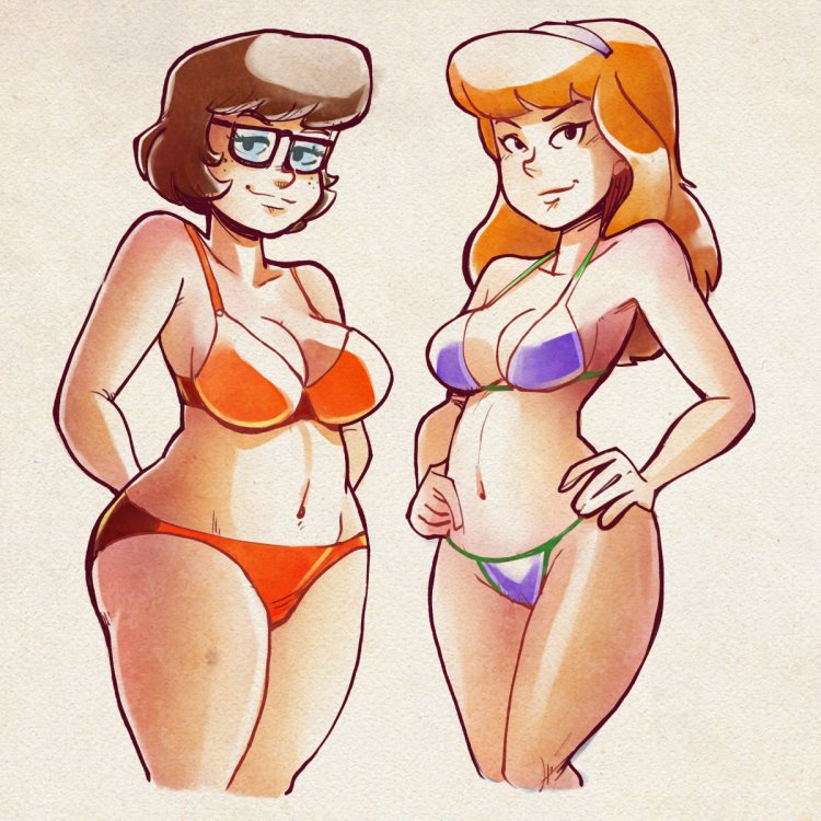 Velma Dinkley and Daphne Blake