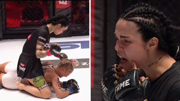 Fighter Camilla Kamilla Smogulek fight MMA