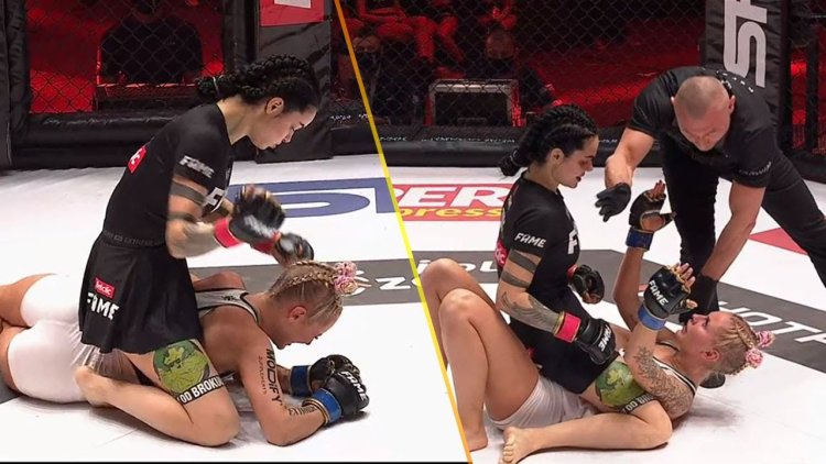MMA Kamila Smogulek battle