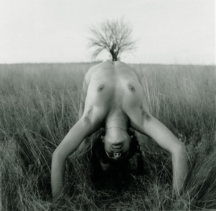 Thin with wrinkles naked